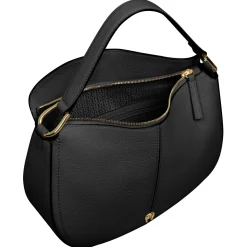 Savannah - Schultertasche M 32 cm (black)