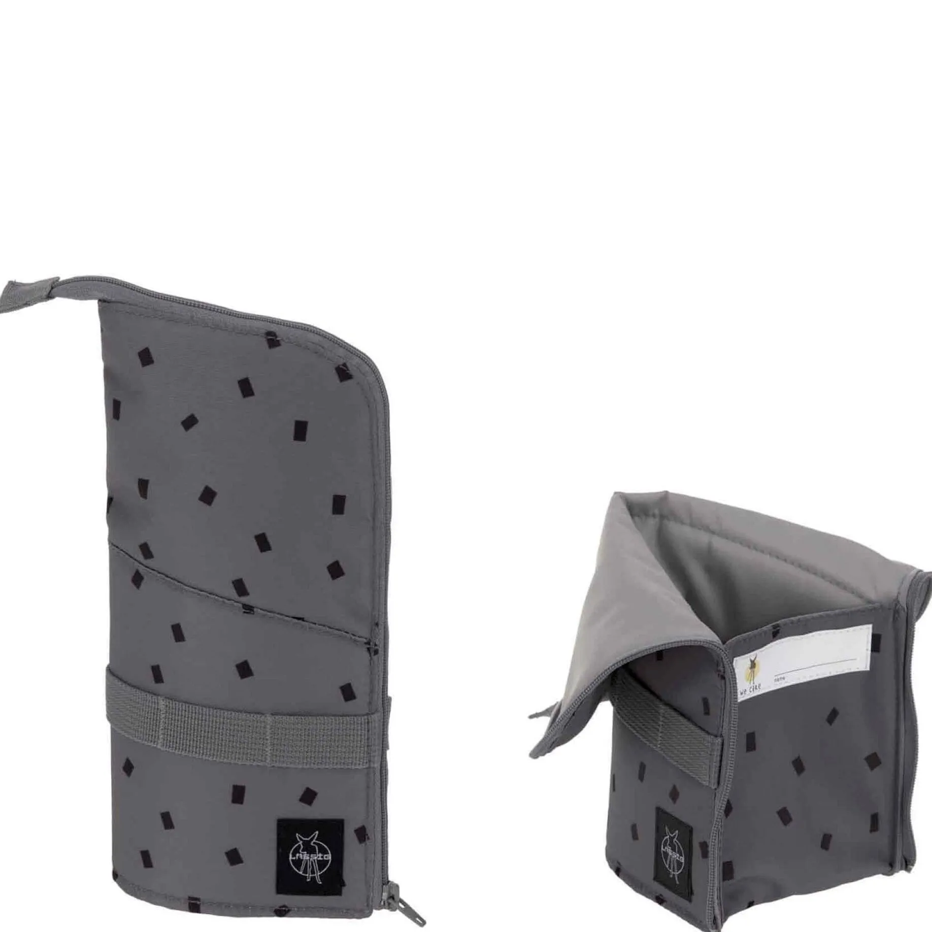 School Set Boxy Unique - Schulranzen Set 7tlg. (Speckles Anthracite)