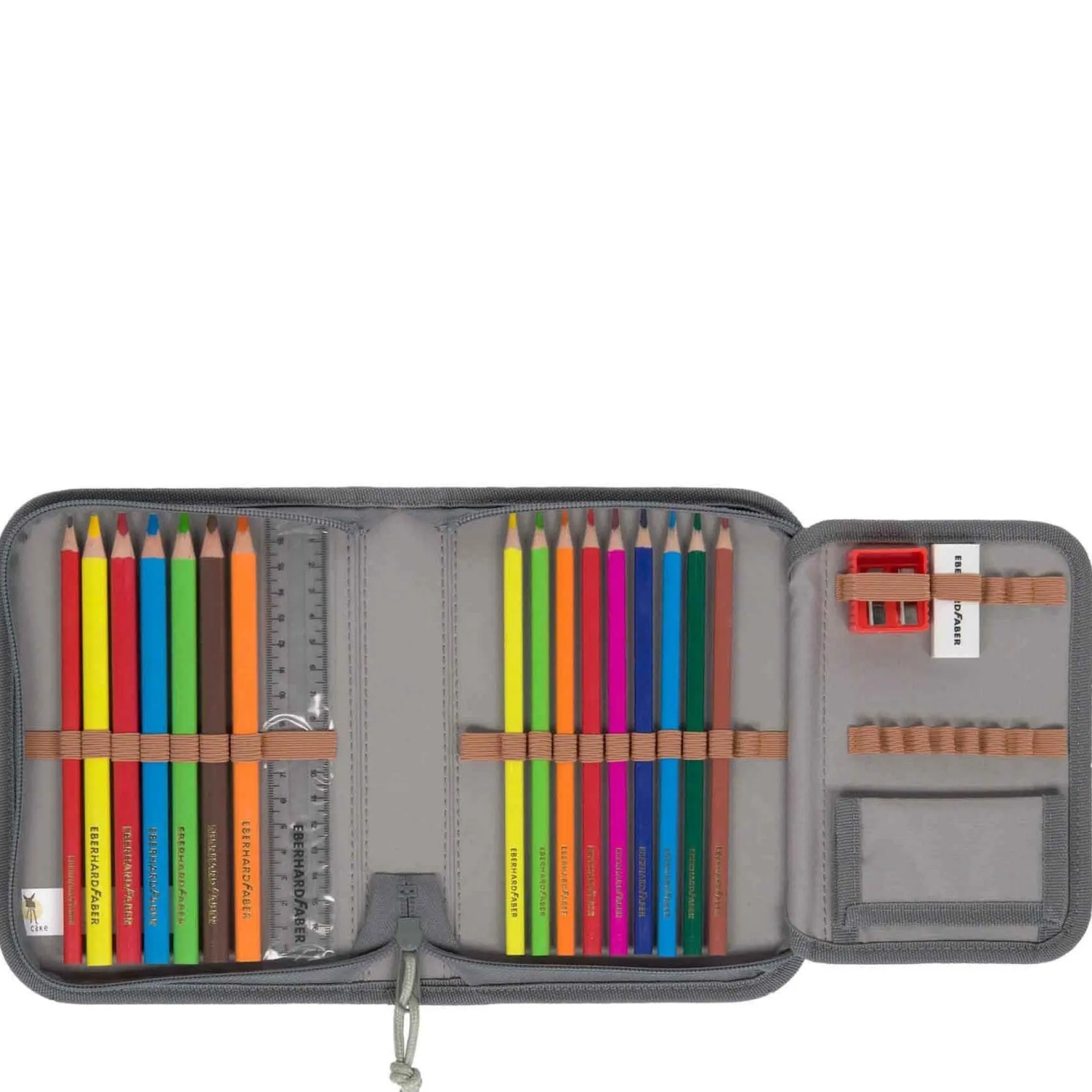 School Set Boxy Unique - Schulranzen Set 7tlg. (Speckles Anthracite)