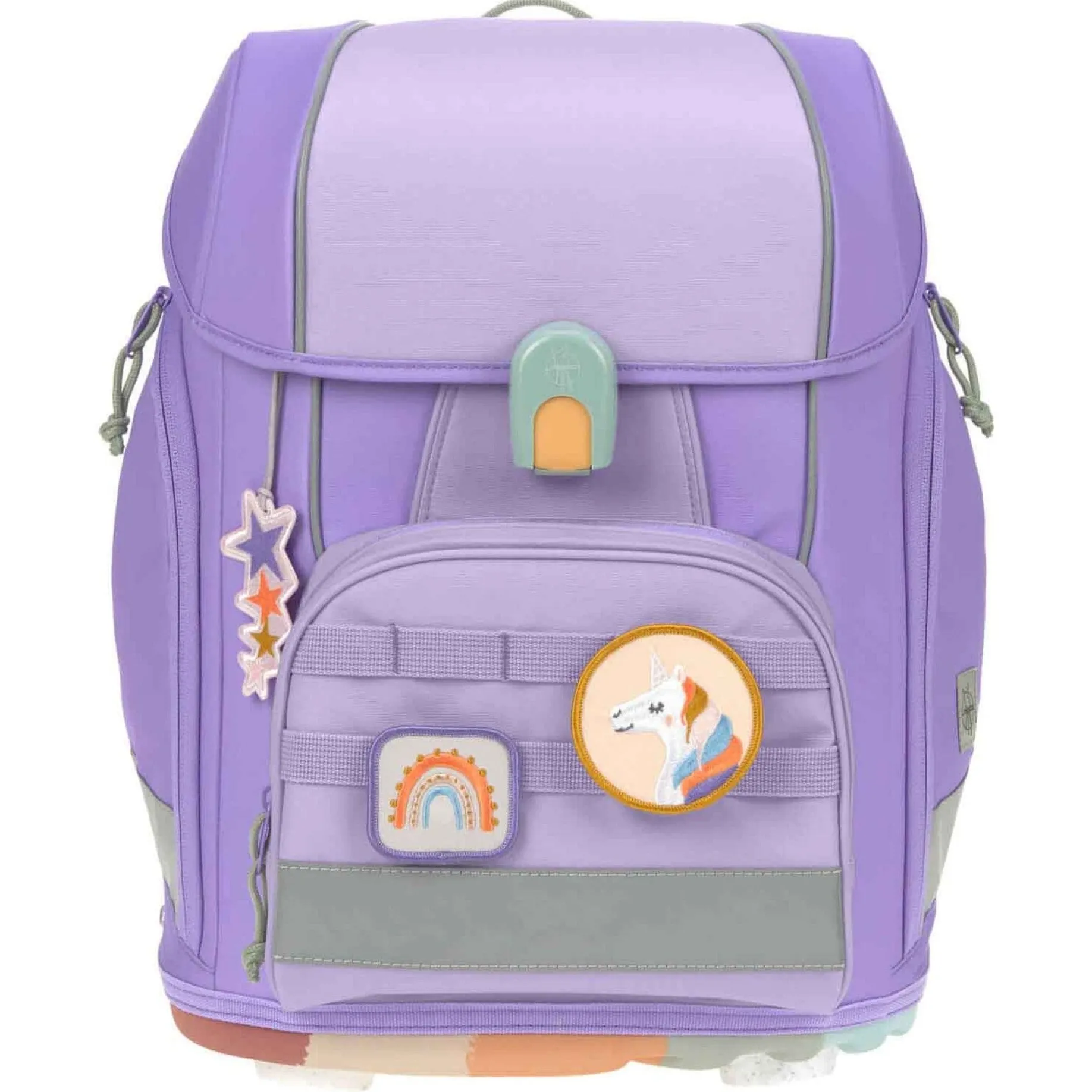 School Set Boxy Unique - Schulranzen Set 7tlg. (Violet/Lavender)