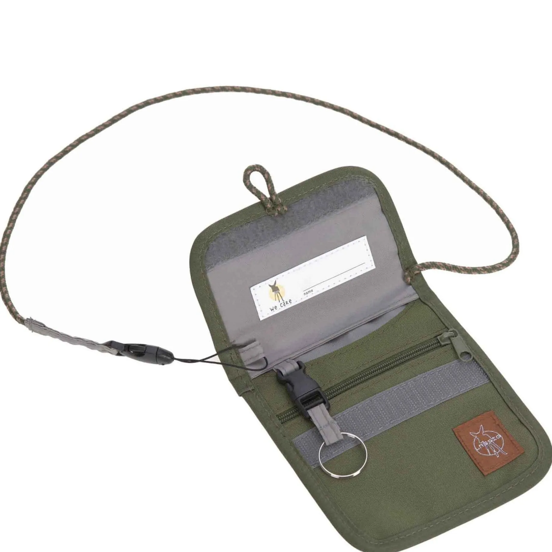 School Set Boxy Unique - Schulranzen Set 7tlg. (Olive)