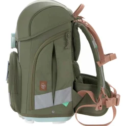 School Set Boxy Unique - Schulranzen Set 7tlg. (Olive)