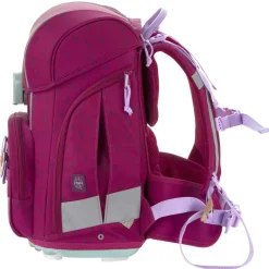 School Set Boxy Unique - Schulranzen Set 7tlg. (Speckles Berry)