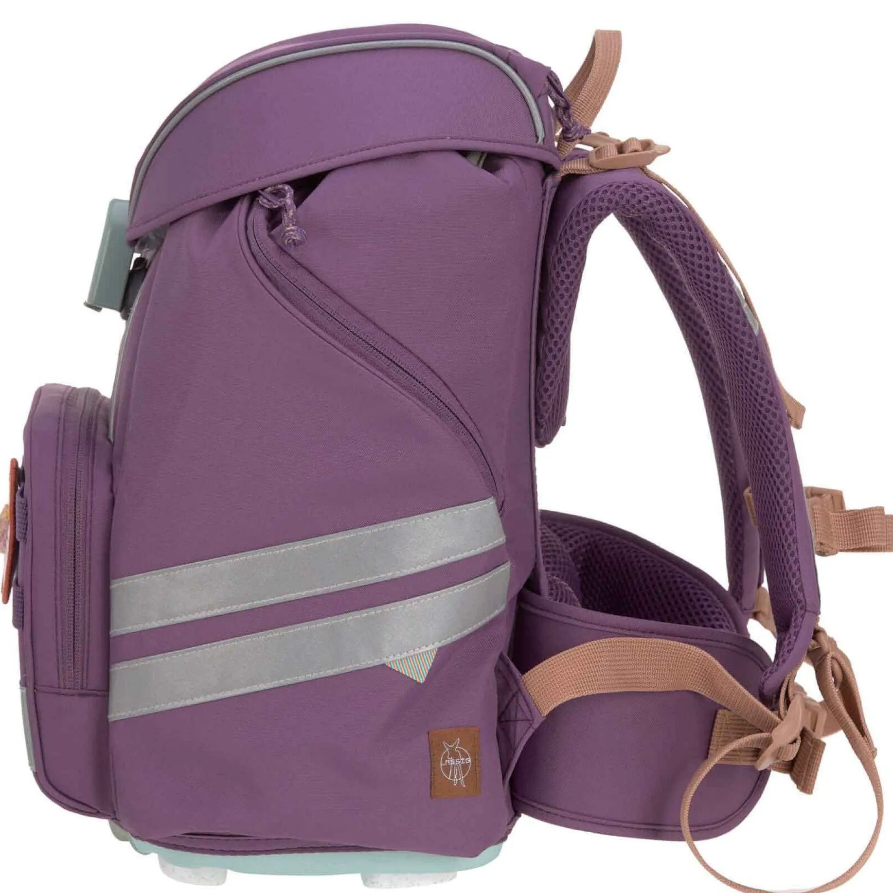 School Set Flexy Unique - Schulranzen Set 7tlg. (Purple)