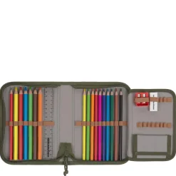 School Set Flexy Unique - Schulranzen Set 7tlg. (Olive)