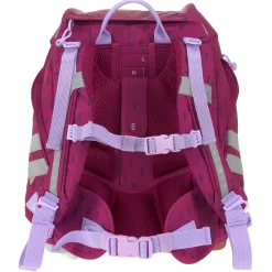 School Set Flexy Unique - Schulranzen Set 7tlg. (Speckles Berry)