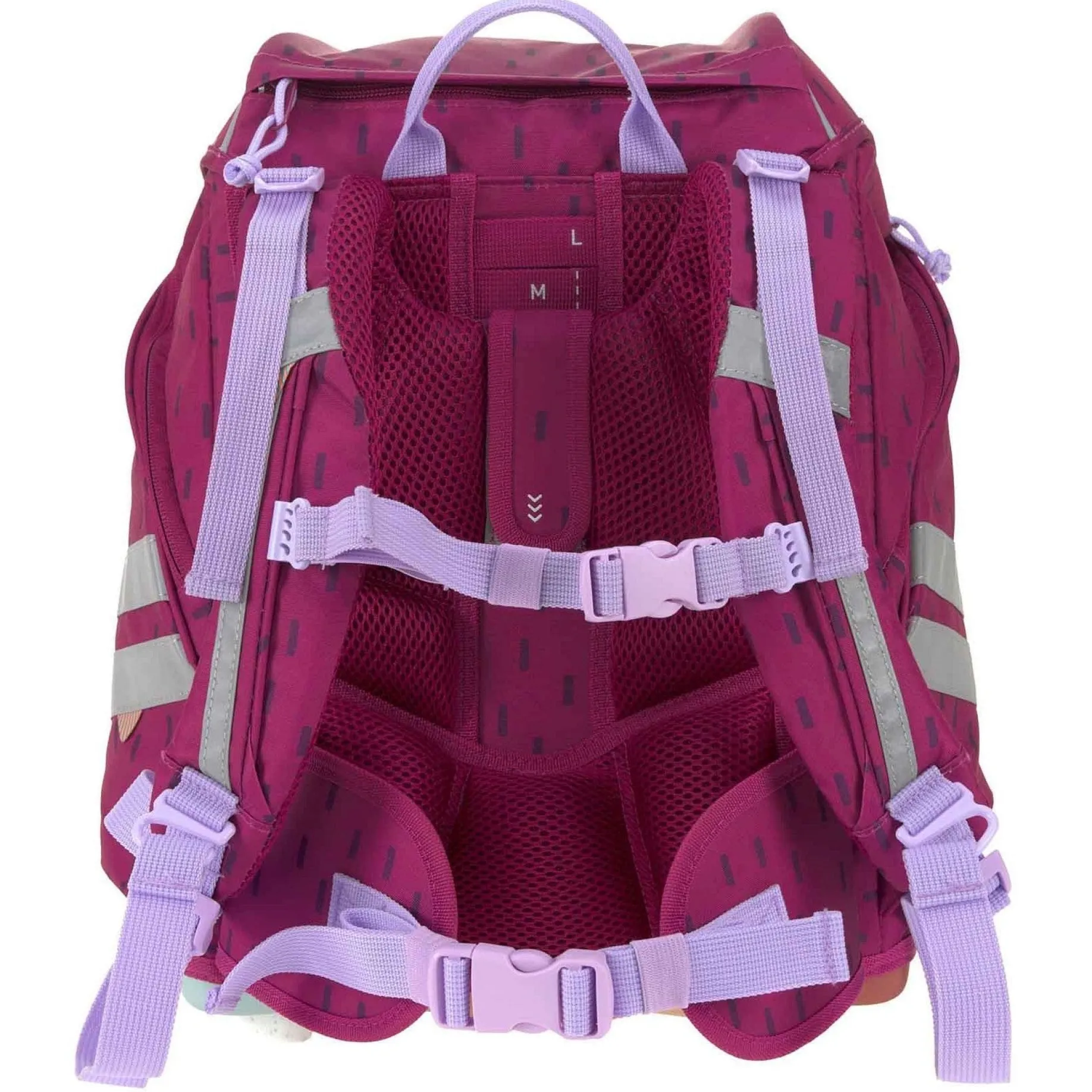 School Set Flexy Unique - Schulranzen Set 7tlg. (Speckles Berry)