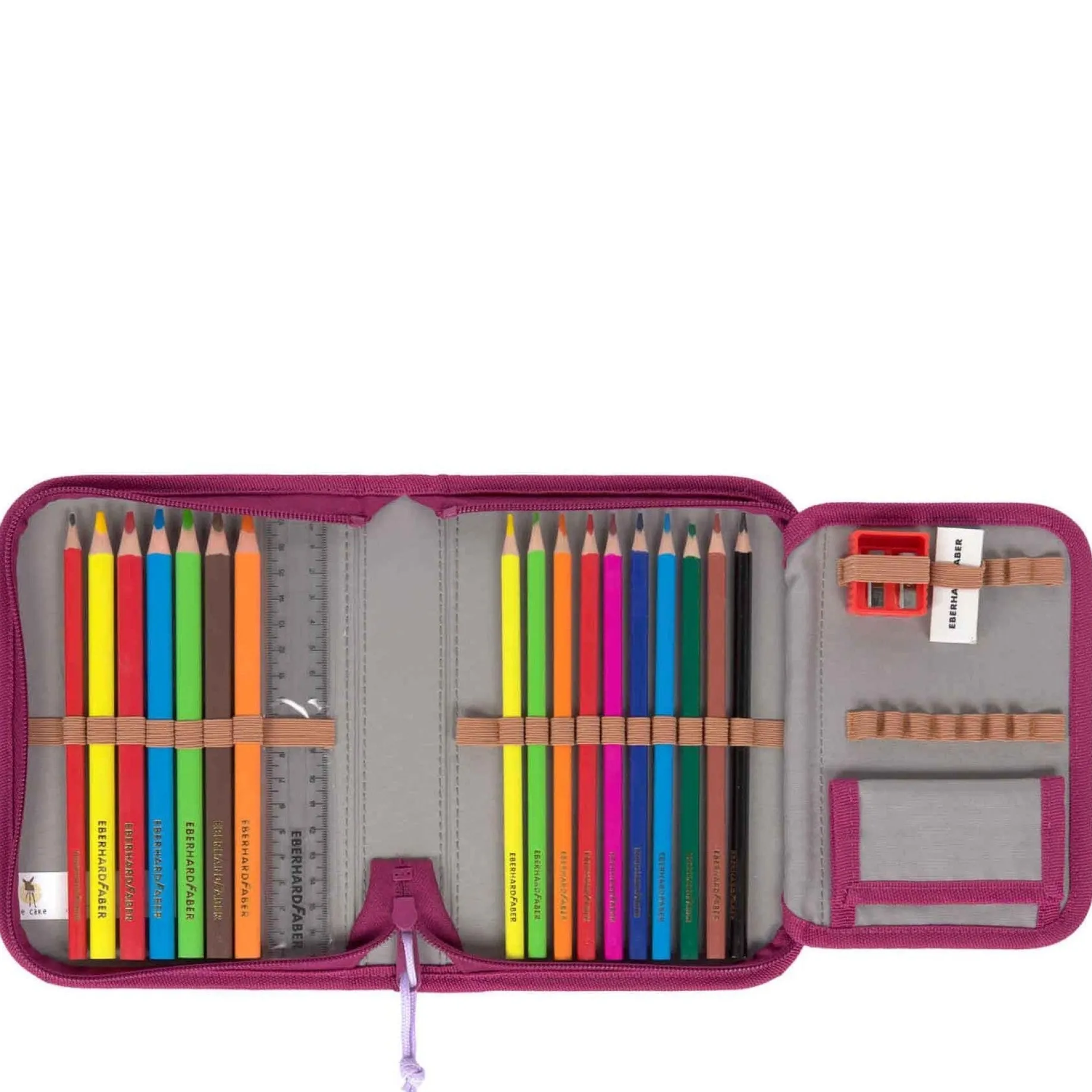 School Set Flexy Unique - Schulranzen Set 7tlg. (Speckles Berry)