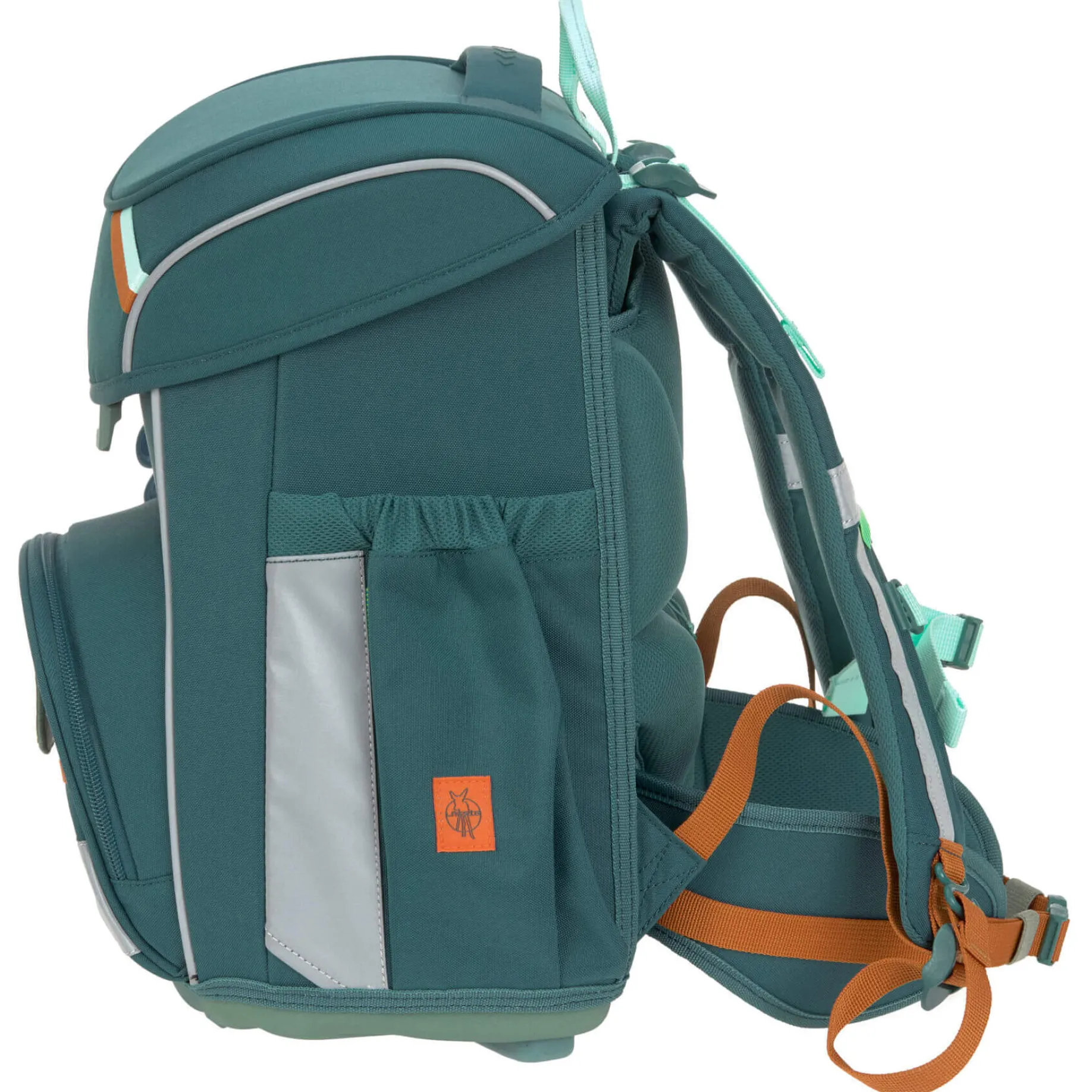 School Set Slim Unique - Schulranzen Set 7tlg. (Dark Green)