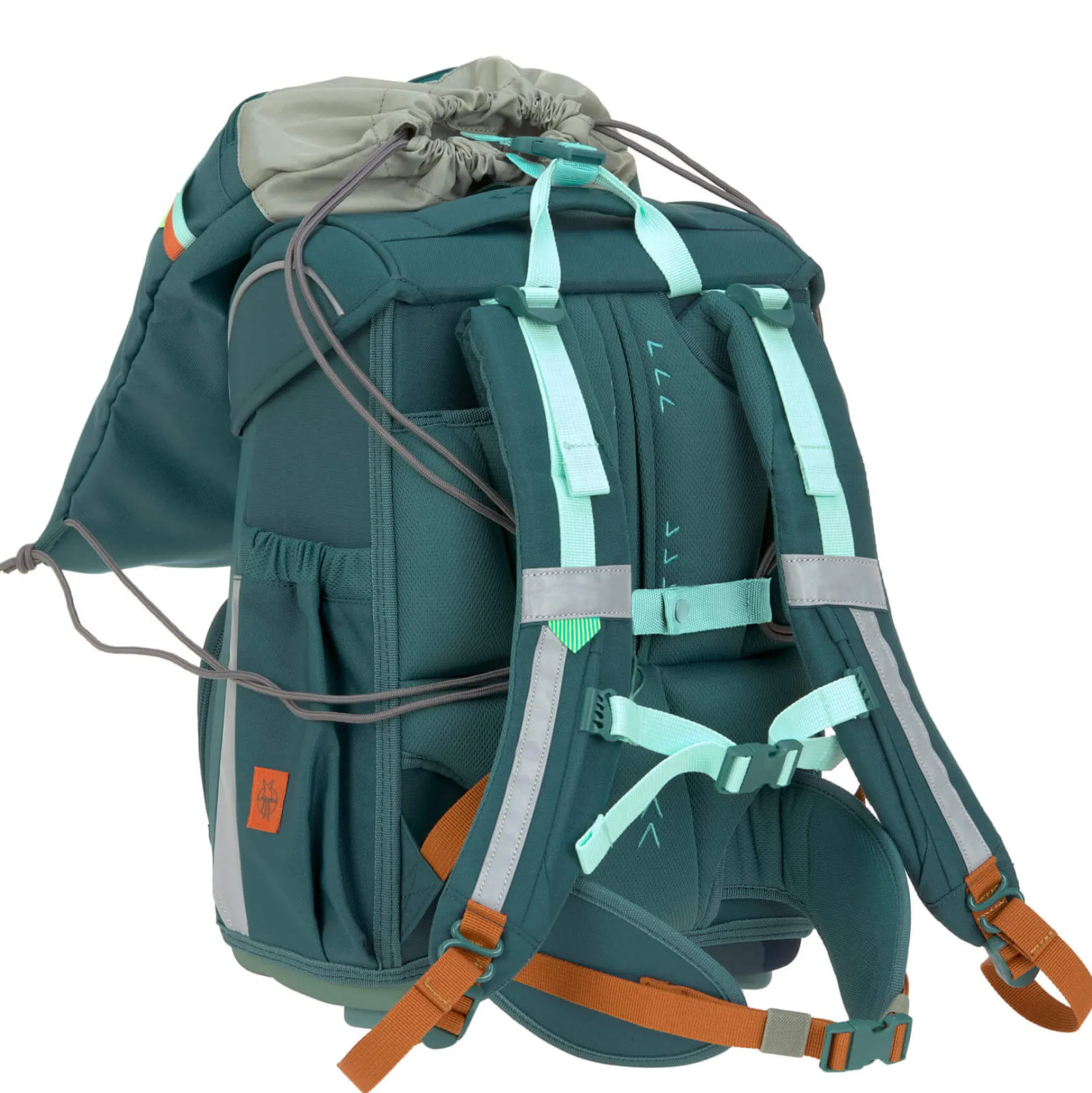 School Set Slim Unique - Schulranzen Set 7tlg. (Dark Green)