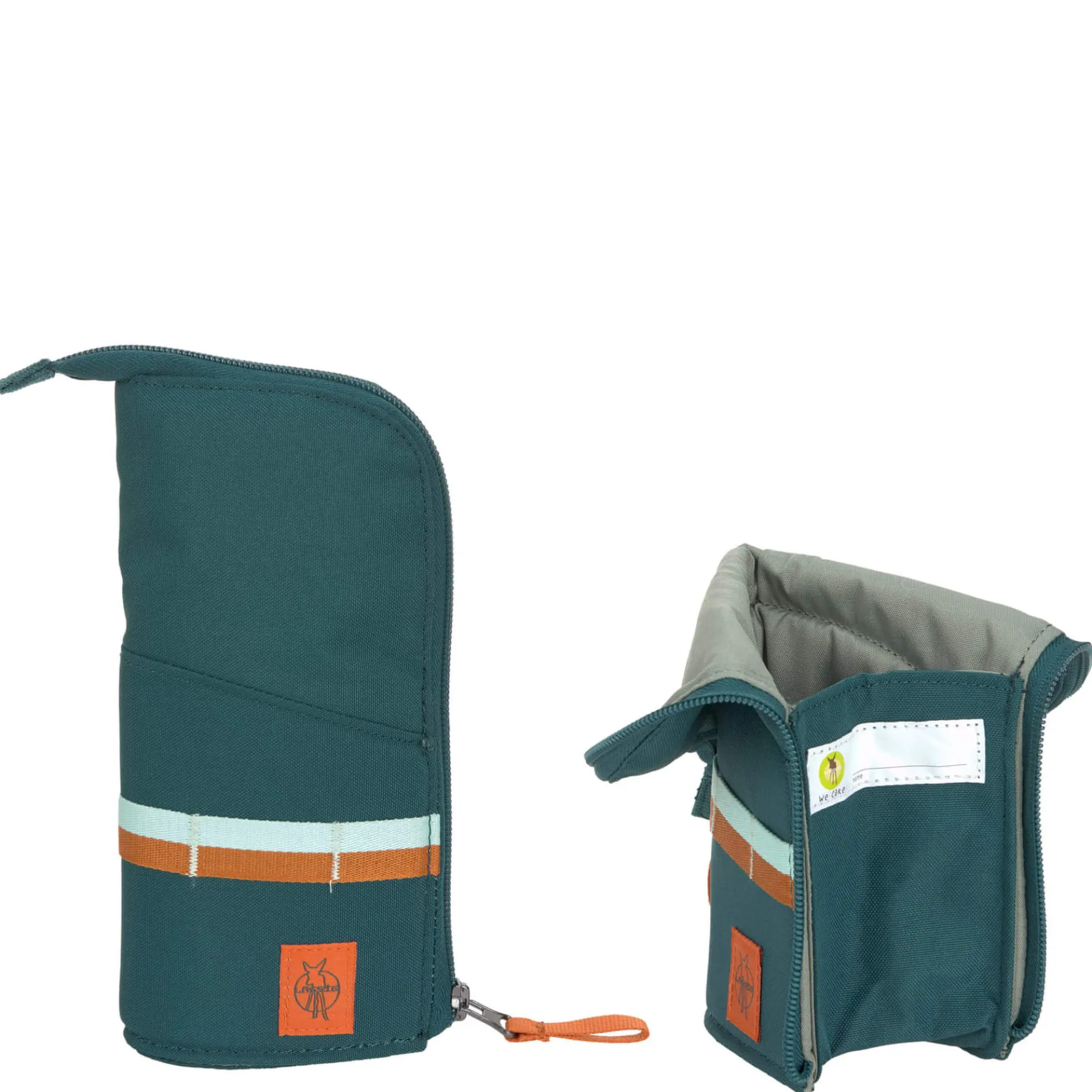 School Set Slim Unique - Schulranzen Set 7tlg. (Dark Green)