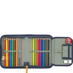 School Set Slim Unique - Schulranzen Set 7tlg. (Navy)