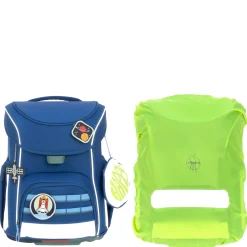 School Set Slim Unique - Schulranzen Set 7tlg. (Dark Blue)
