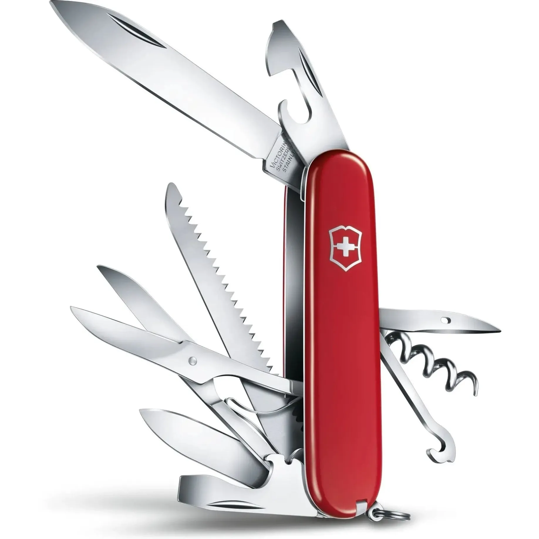 Schweizer Offiziersmesser "Huntsman" 9.1 cm (rot)