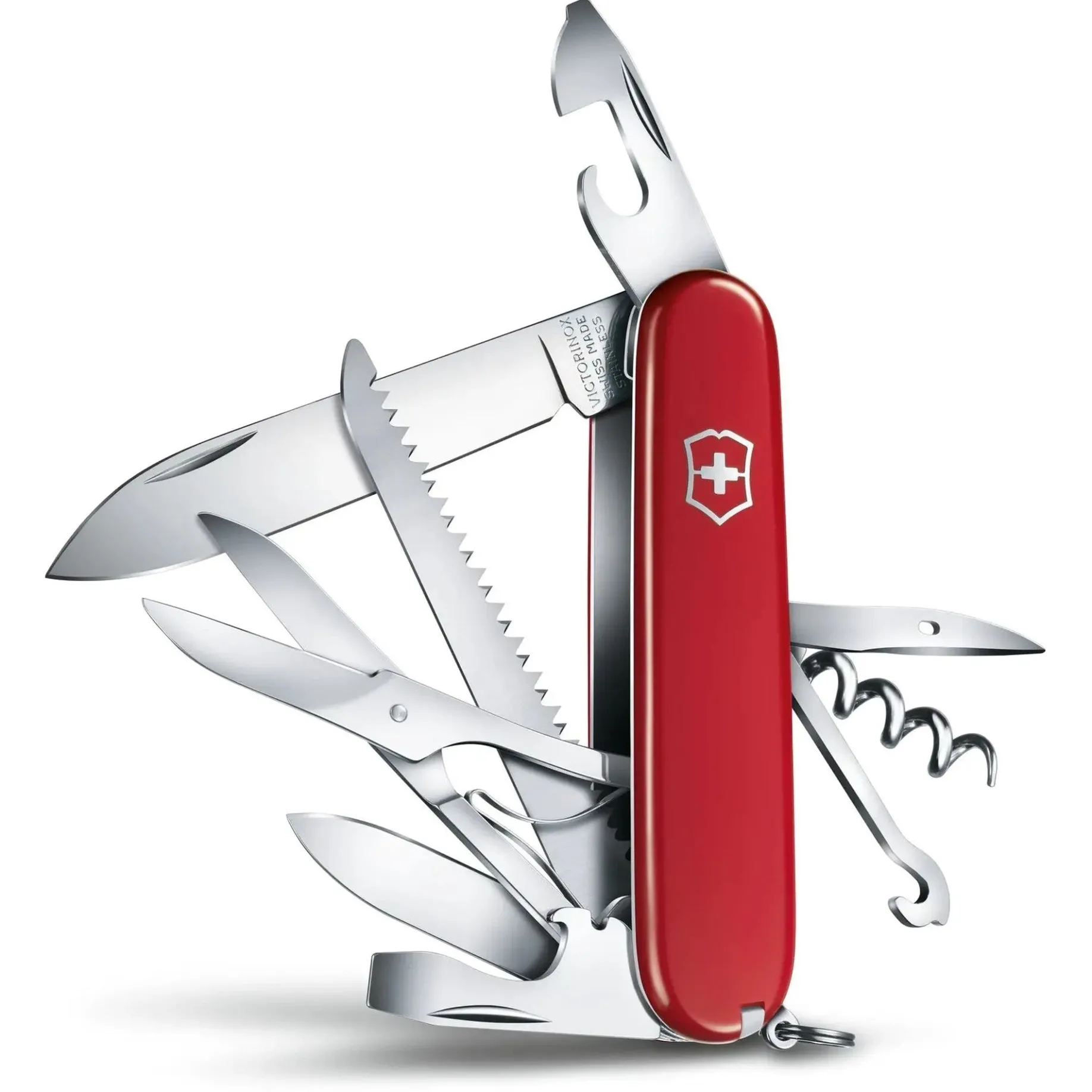 Schweizer Offiziersmesser "Huntsman" 9.1 cm (rot)