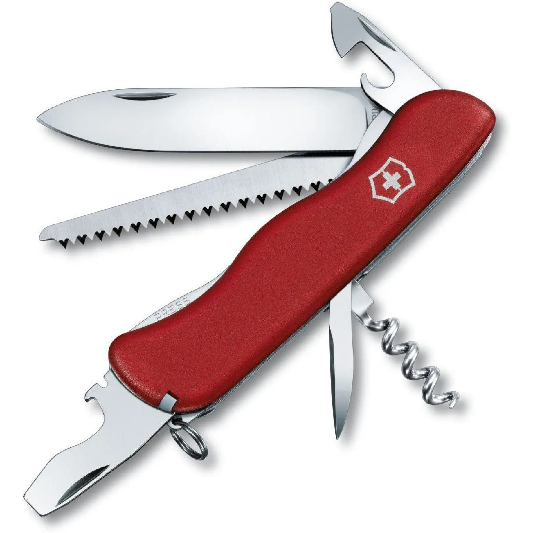 Schweizer Taschenmesser "Forester" 11.1 cm (rot)