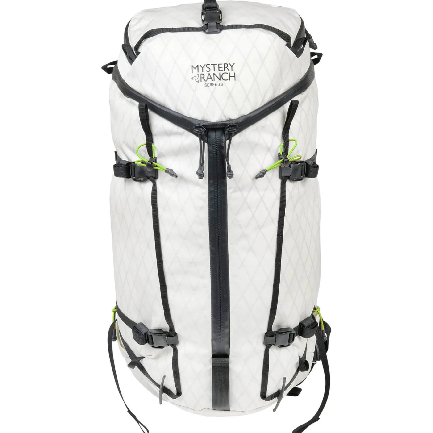 Scree 33 - Wanderrucksack (white/limeade, L)
