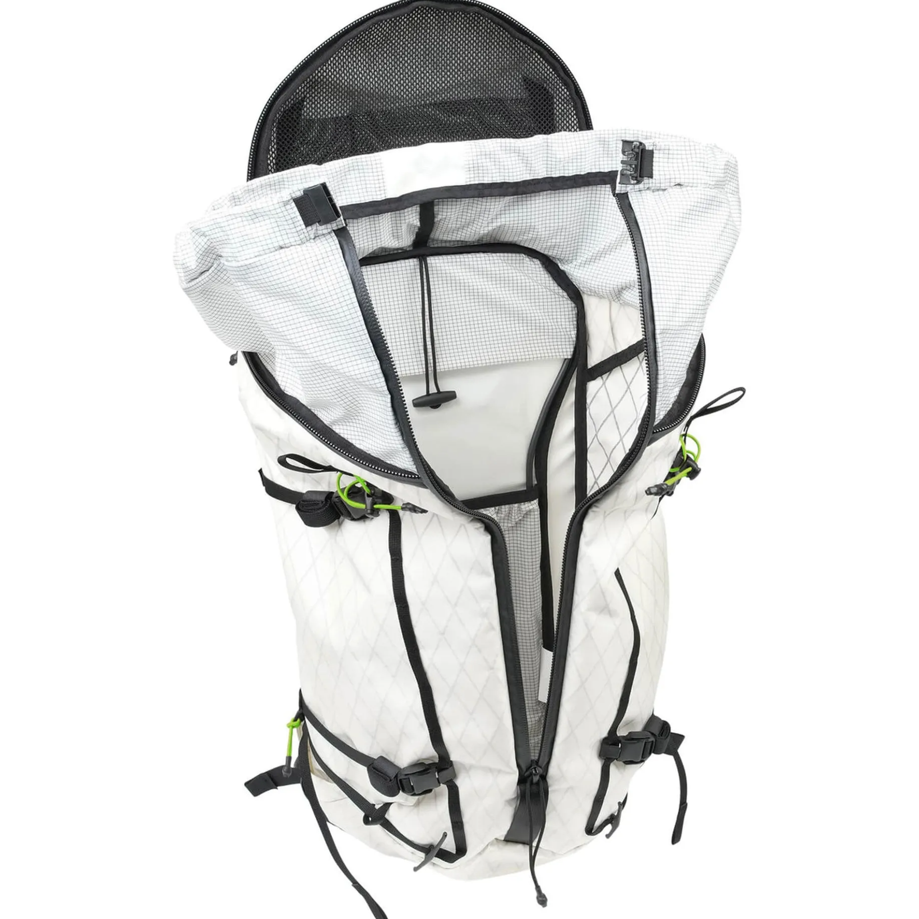 Scree 33 - Wanderrucksack (white/limeade, L)