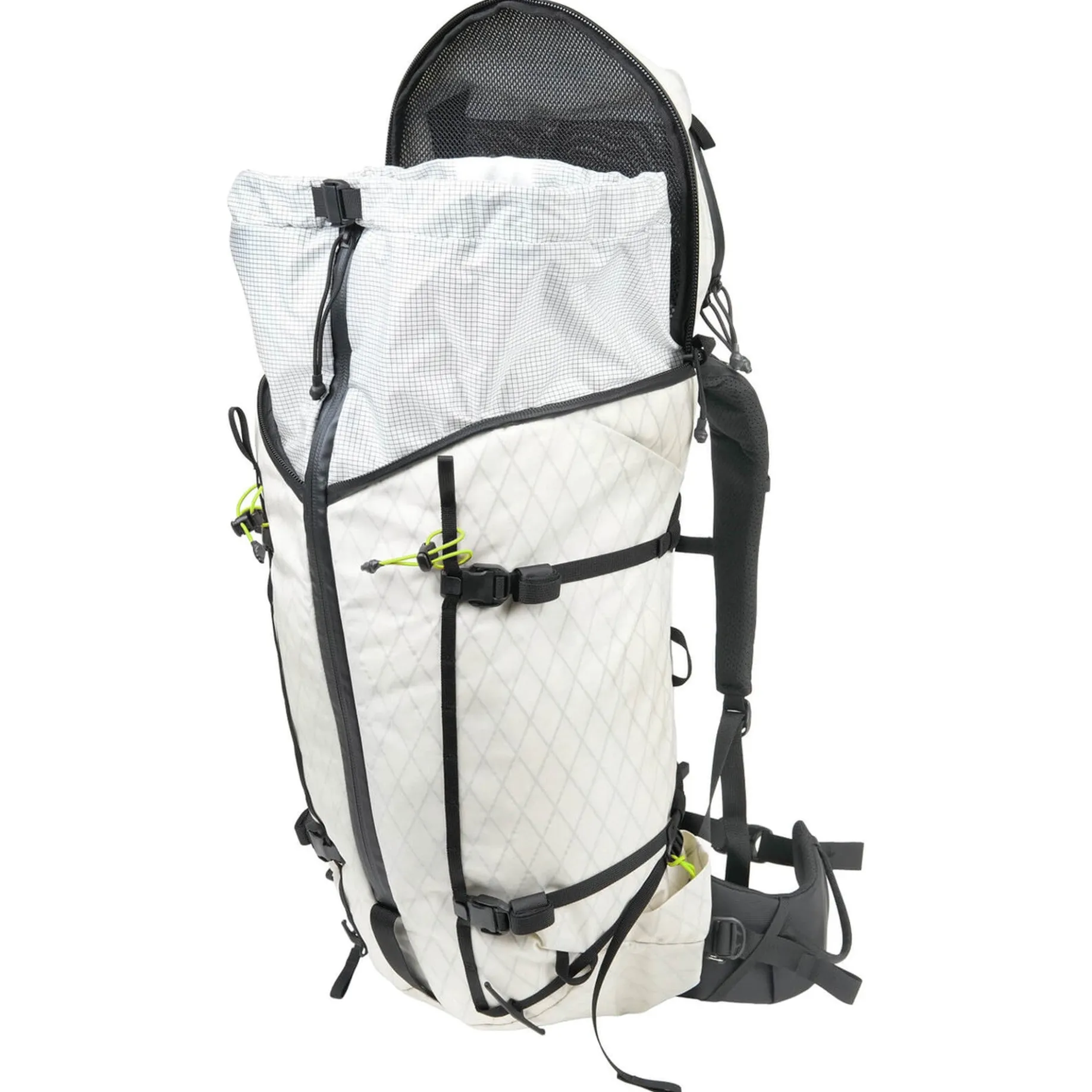 Scree 33 - Wanderrucksack (white/limeade, L)