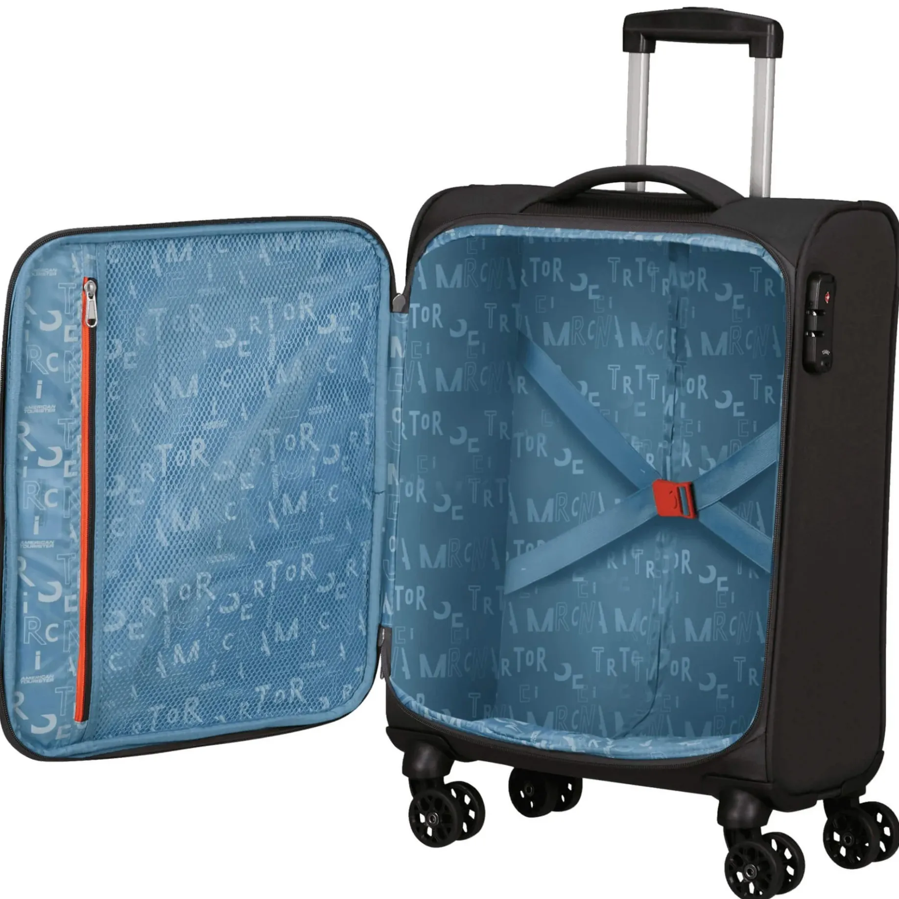 Sea Seeker - 4-Rollen-Kabinentrolley 55 cm (anthrazit)