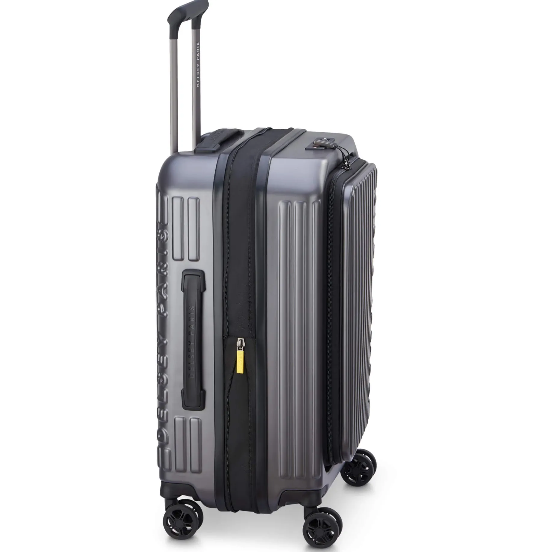 Securitime - 4-Rollen-Kabinentrolley S 55 cm erw. (anthrazit)