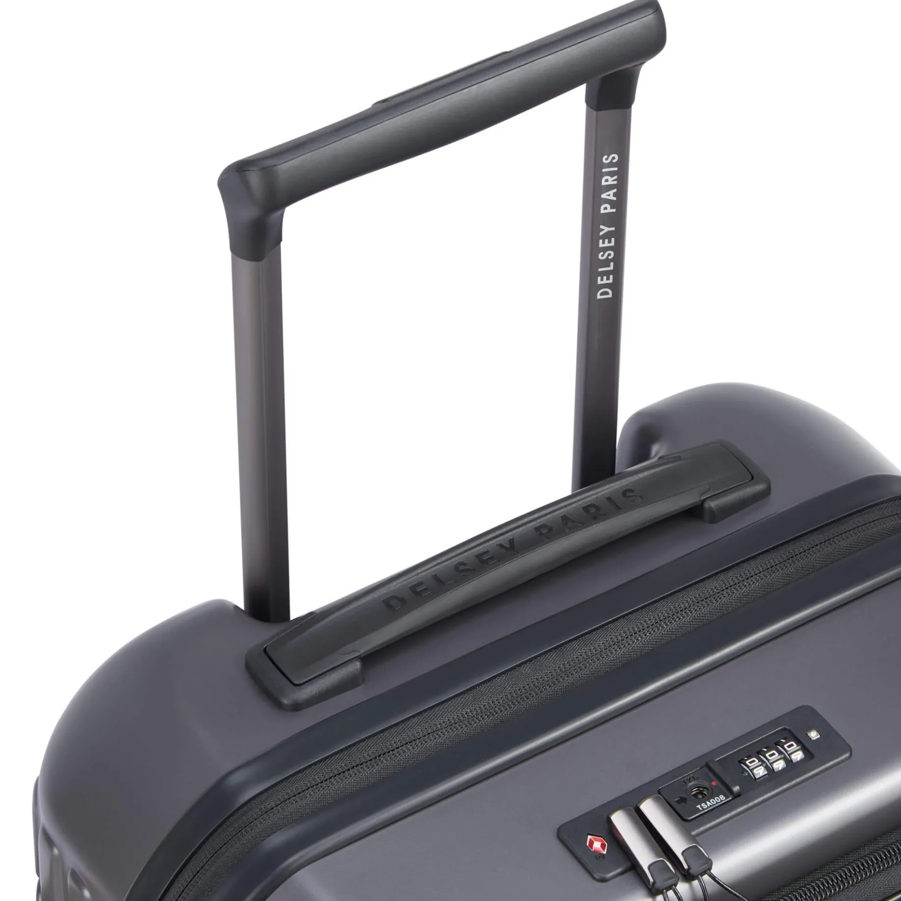 Securitime - 4-Rollen-Kabinentrolley S 55 cm erw. (anthrazit)