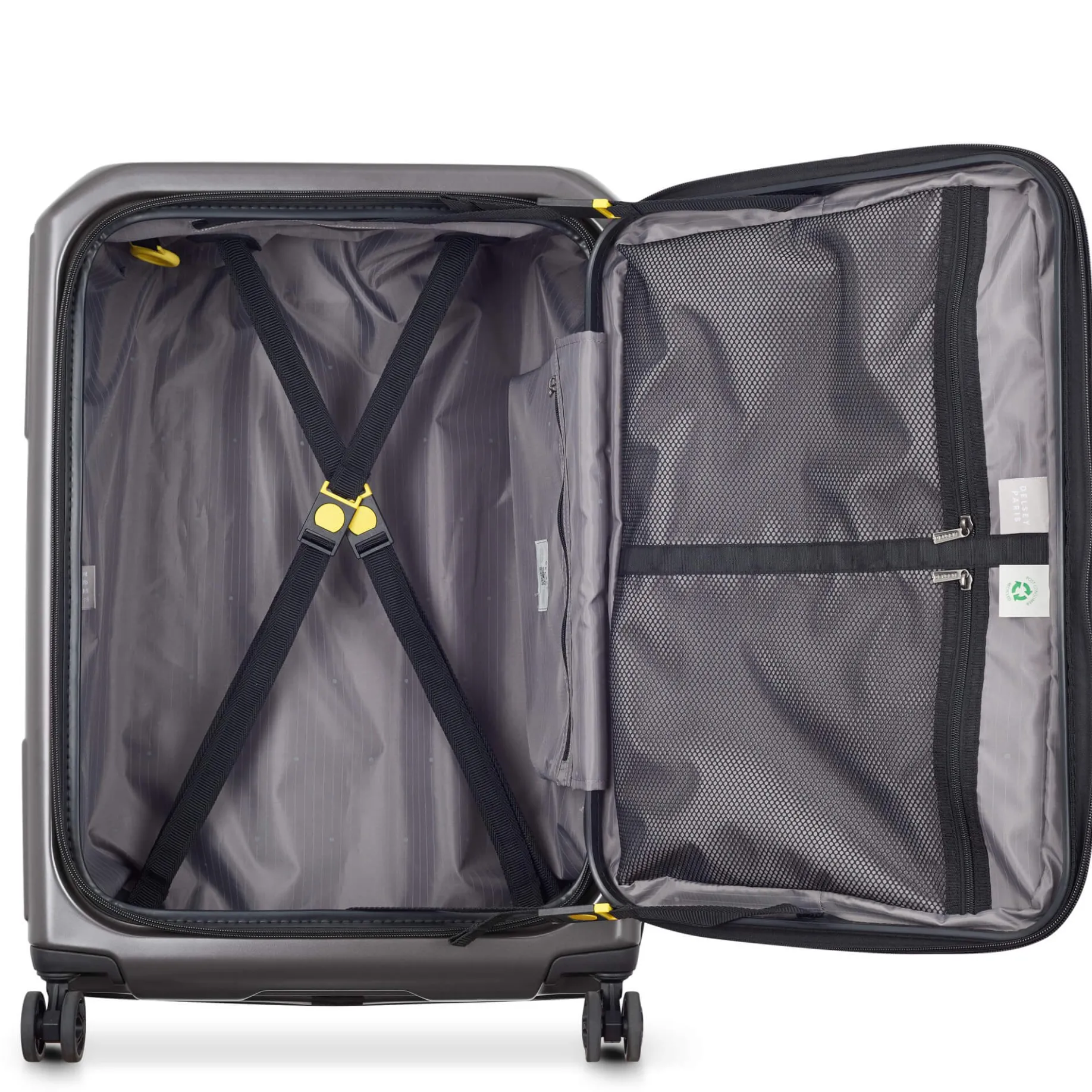 Securitime - 4-Rollen-Trolley M 66 cm erw. (anthrazit)