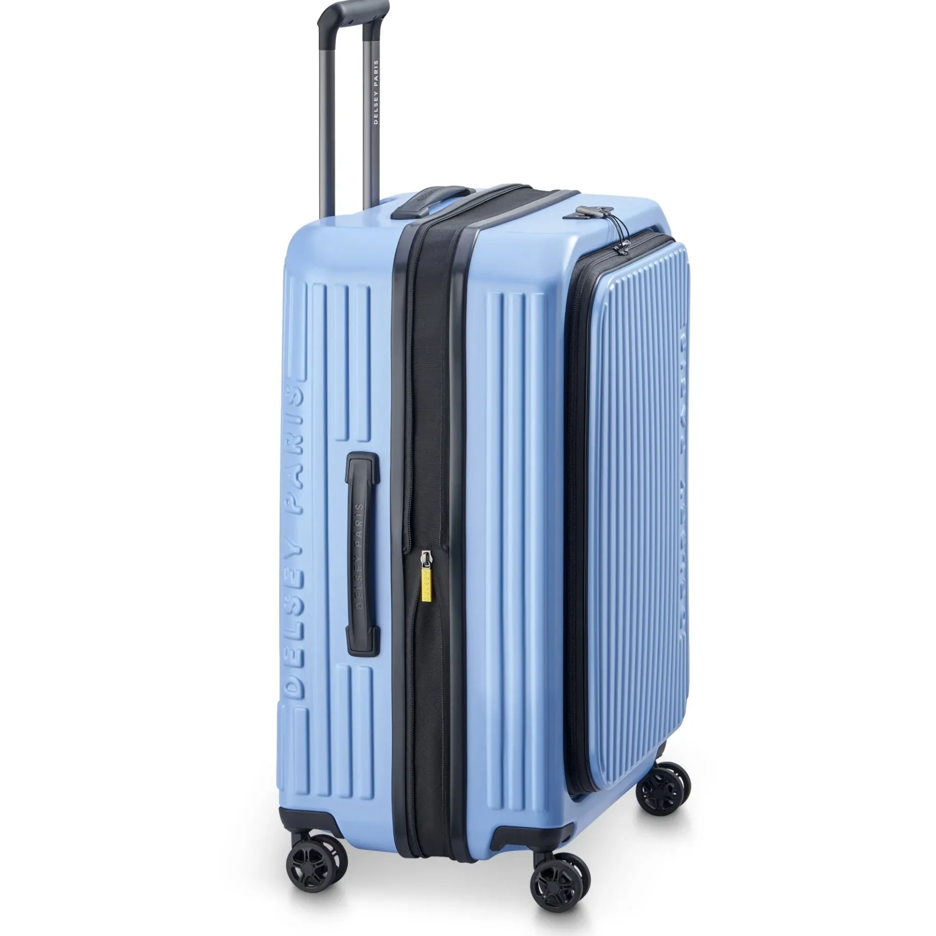 Securitime - 4-Rollen-Trolley M 66 cm erw. (lavendelblau)