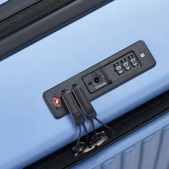 Securitime - 4-Rollen-Trolley M 66 cm erw. (lavendelblau)