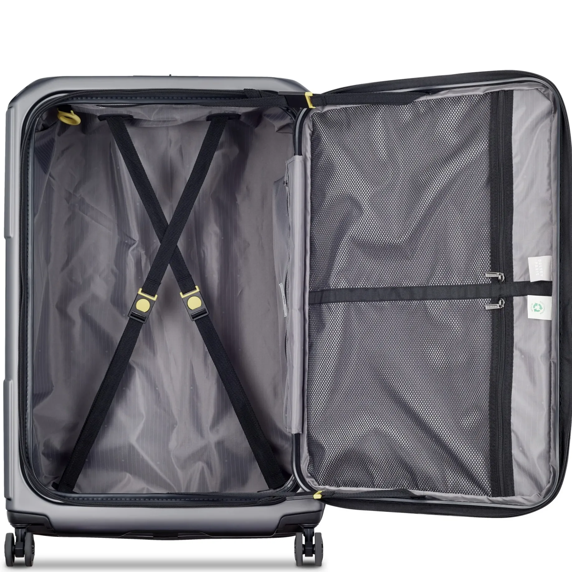 Securitime - 4-Rollen-Trolley L 77 cm erw. (anthrazit)