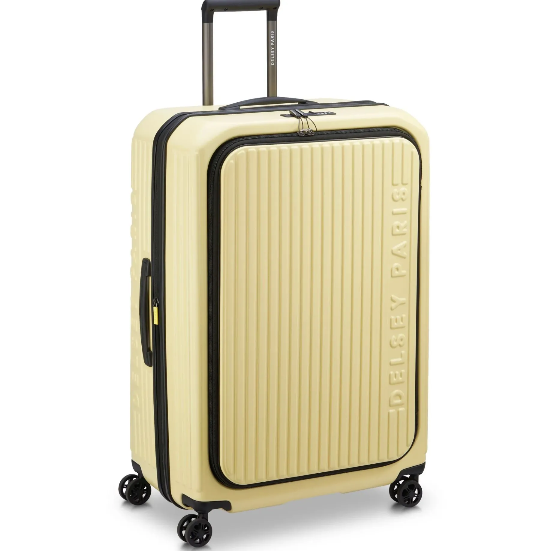 Securitime - 4-Rollen-Trolley L 77 cm erw. (blassgelb)
