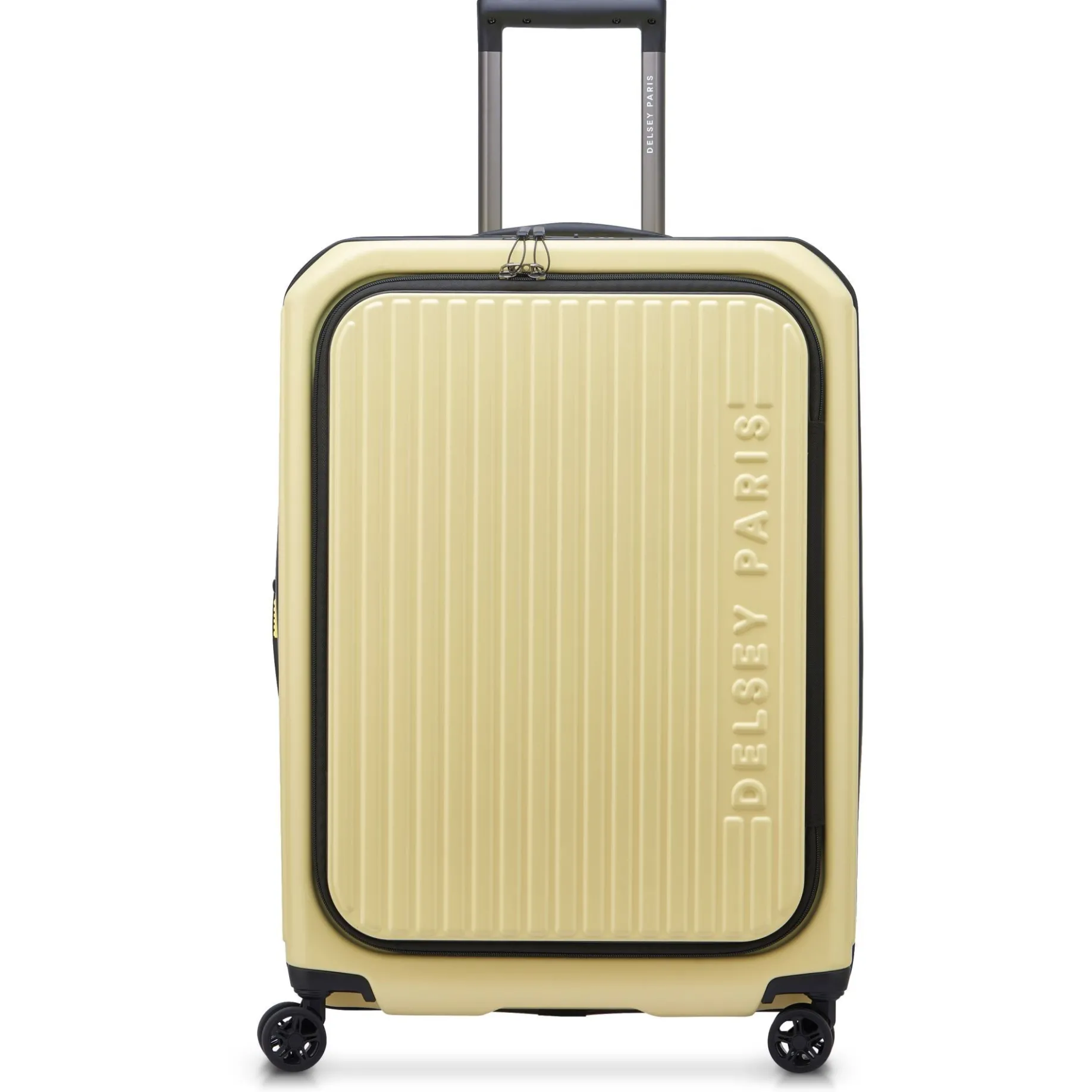 Securitime - 4-Rollen-Trolley M 66 cm erw. (blassgelb)