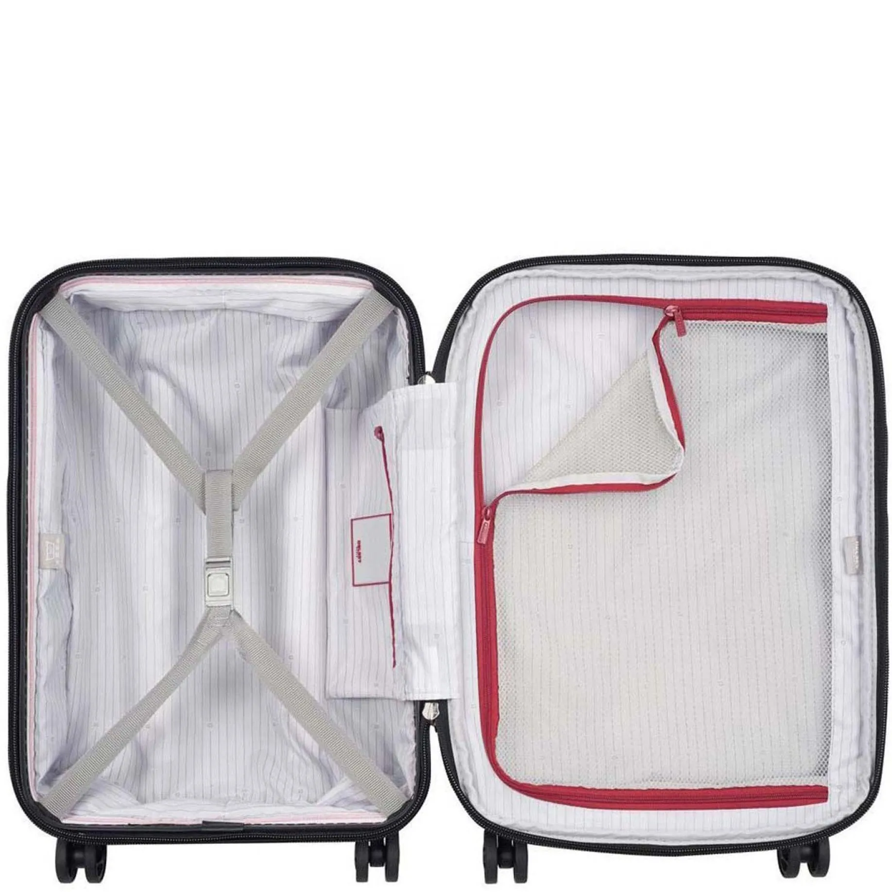 Segur 2.0 Business - 4-Rollen-Kabinentrolley mit Vortasche S 55 cm erw. (blau)
