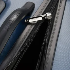 Segur 2.0 Business - 4-Rollen-Kabinentrolley mit Vortasche S 55 cm erw. (blau)