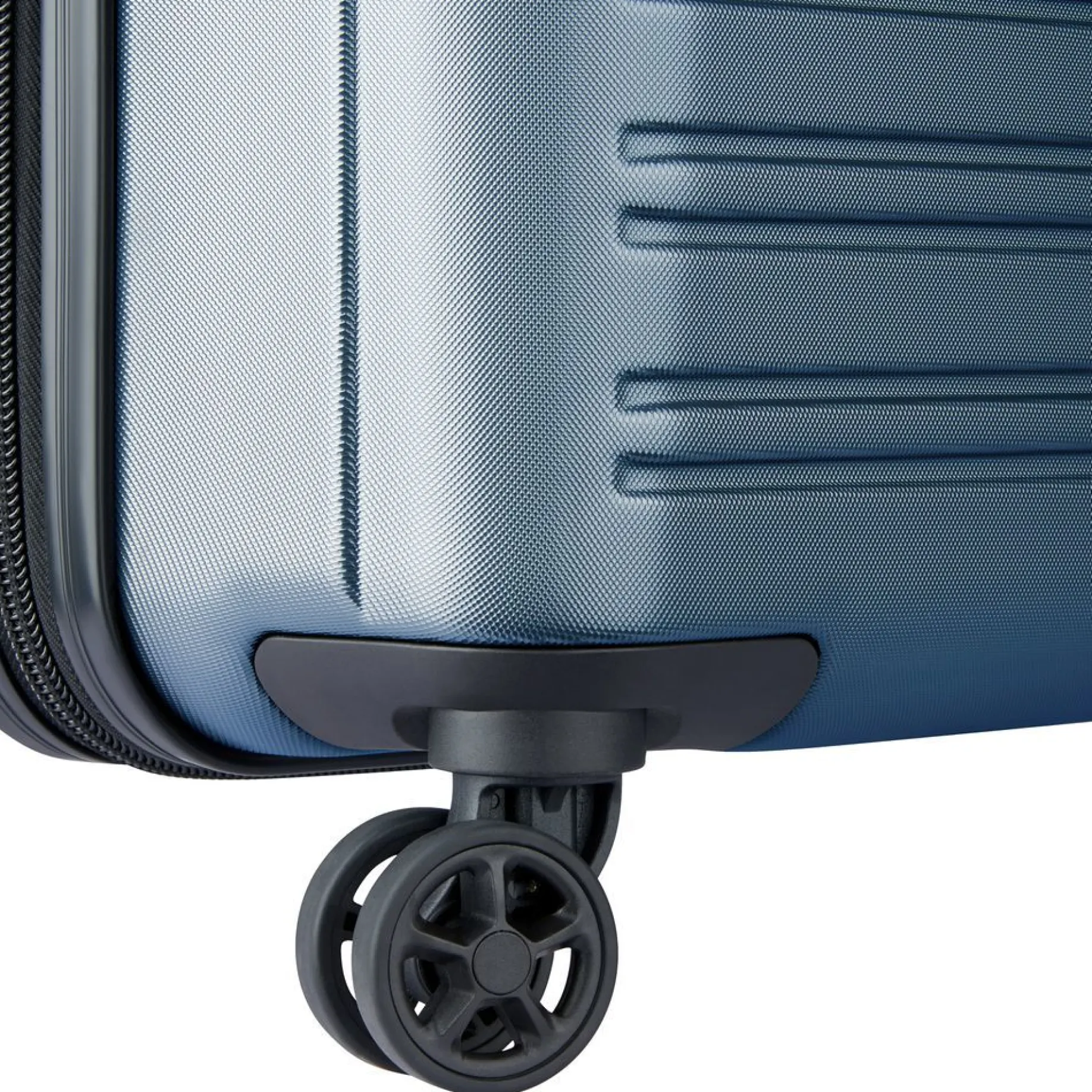 Segur 2.0 Business - 4-Rollen-Kabinentrolley mit Vortasche S 55 cm erw. (blau)
