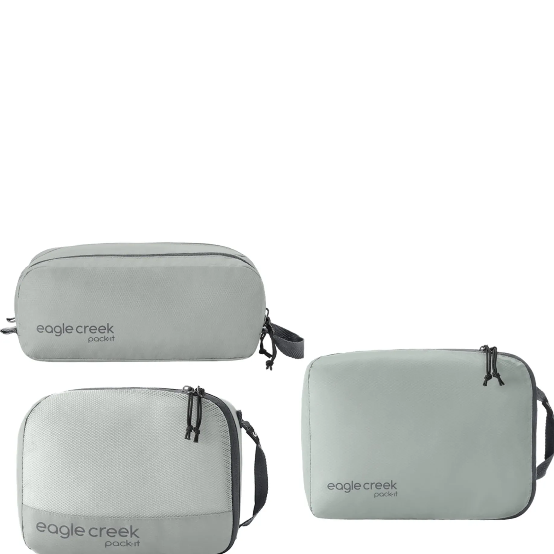 selection Pack-It Overnight Set 3tlg. - Packsack (storm grey)