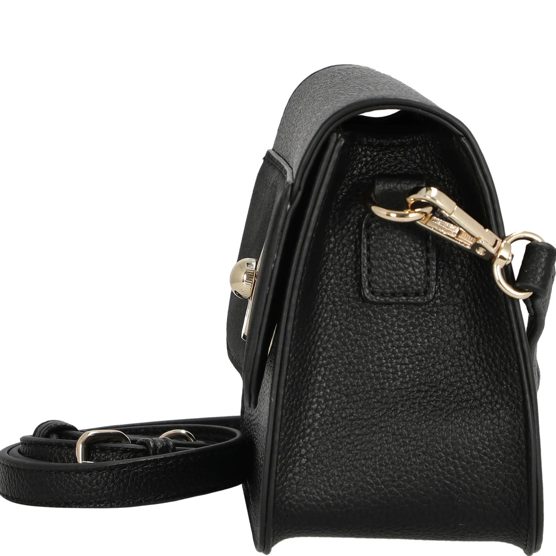 SFM215 - Schultertasche 19 cm (black/gold)