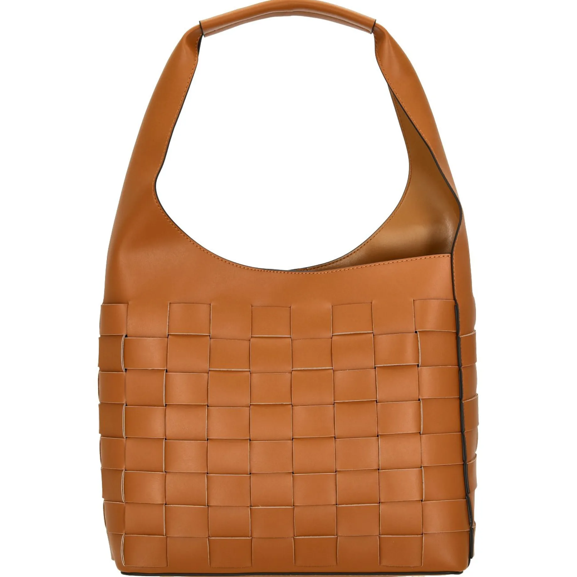 SFM204 - Schultertasche 30 cm (caramel/gold)