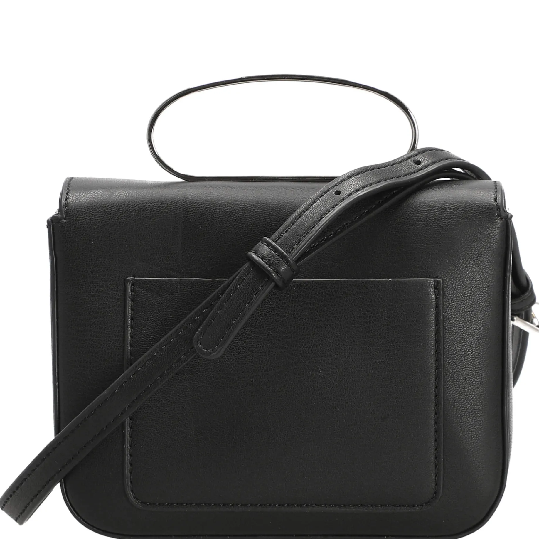SFM227 Crossbag - Umhängetasche 16 cm (black/silver)