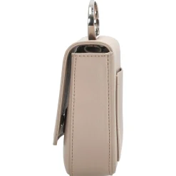 SFM227 Crossbag - Umhängetasche 16 cm (powder taupe/silver)