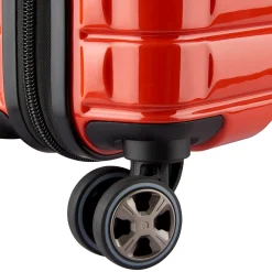 Shadow 5.0 - 4-Rollen-Kabinentrolley Slim Line USB 55 cm (rot)