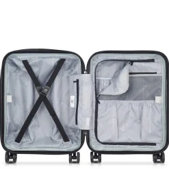 Shadow 5.0 - 4-Rollen-Kabinentrolley Slim Line USB 55 cm (schwarz)