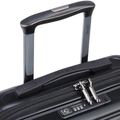 Shadow 5.0 - 4-Rollen-Kabinentrolley Slim Line USB 55 cm (schwarz)