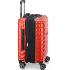 Shadow 5.0 - 4-Rollen-Kabinentrolley USB 55 cm (intensives rot)