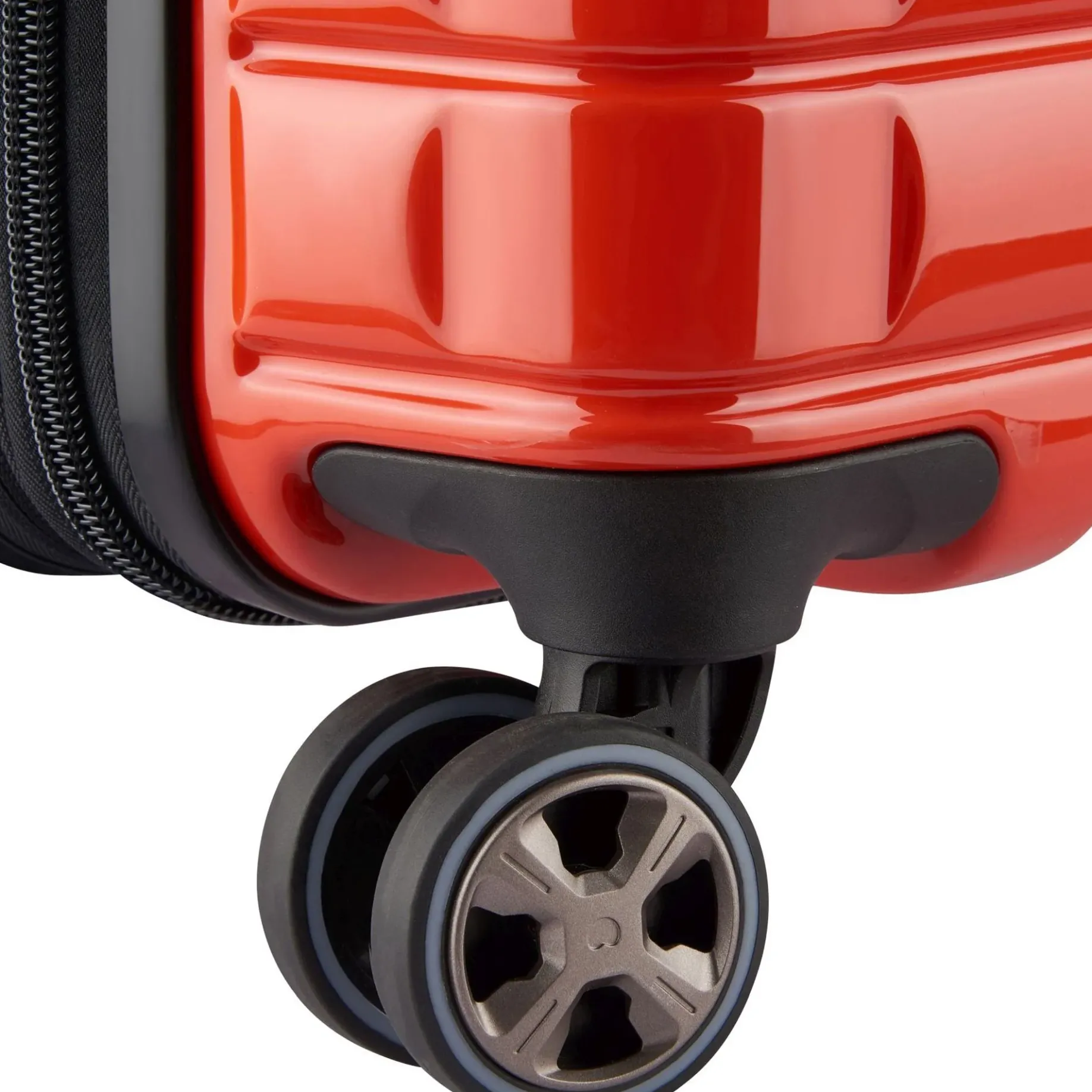 Shadow 5.0 - 4-Rollen-Kabinentrolley USB 55 cm (intensives rot)