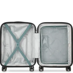 Shadow 5.0 - 4-Rollen-Kabinentrolley Slim Line USB 55 cm (grün)