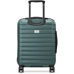 Shadow 5.0 - 4-Rollen-Kabinentrolley Slim Line USB 55 cm (grün)
