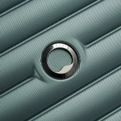 Shadow 5.0 - 4-Rollen-Kabinentrolley Slim Line USB 55 cm (grün)