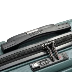 Shadow 5.0 - 4-Rollen-Kabinentrolley Slim Line USB 55 cm (grün)