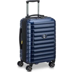 Shadow 5.0 - 4-Rollen-Kabinentrolley USB 55 cm (marineblau)